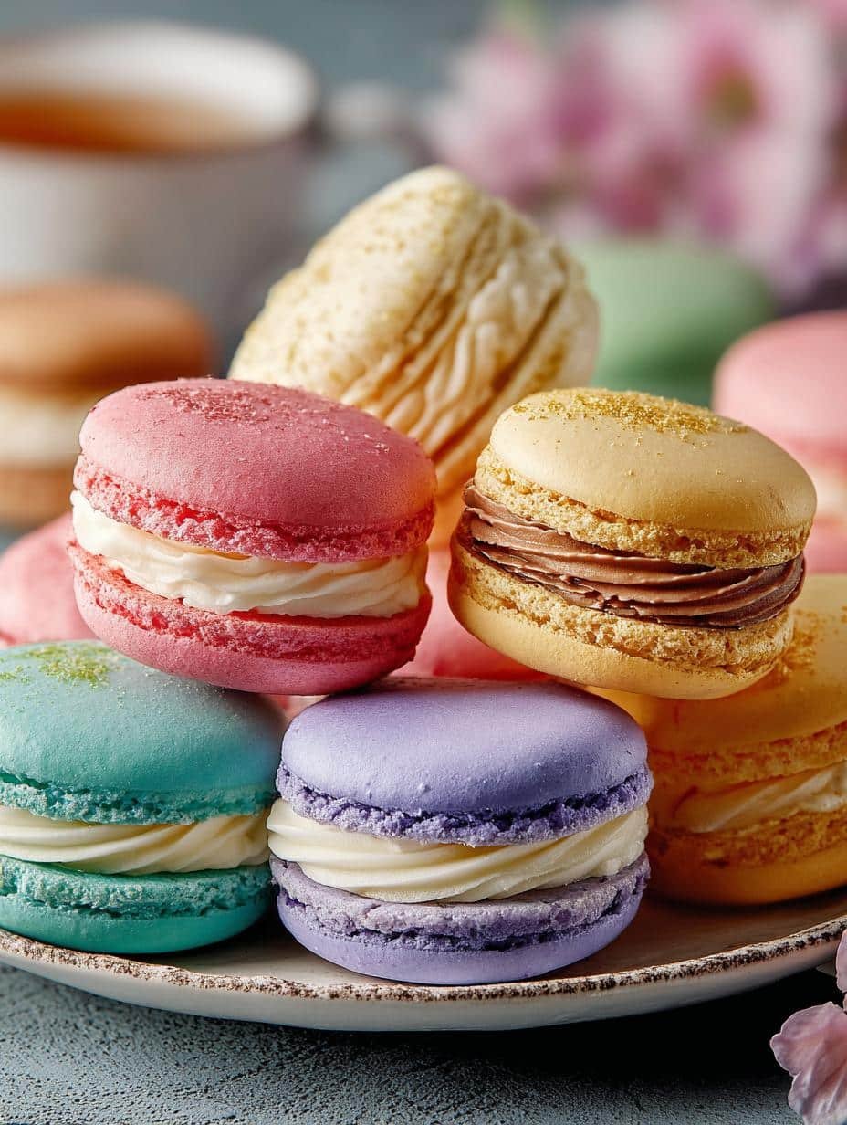 French Macarons: 10 Tips for Perfect Colorful Delights - French Macarons - main visual representation
