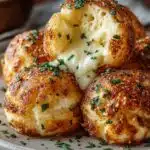 Garlic Butter Cheese Bombs