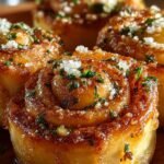 Garlic Parmesan Pizza Rolls