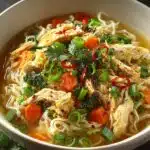 Ginger Scallion Chicken Noodle