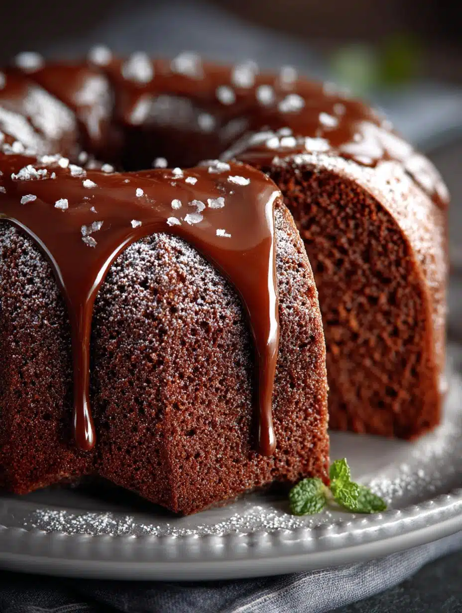 Indulge in 7 Secrets of Glossy Chocolate Pound Cake - Glossy Chocolate Pound Cake - additional detail