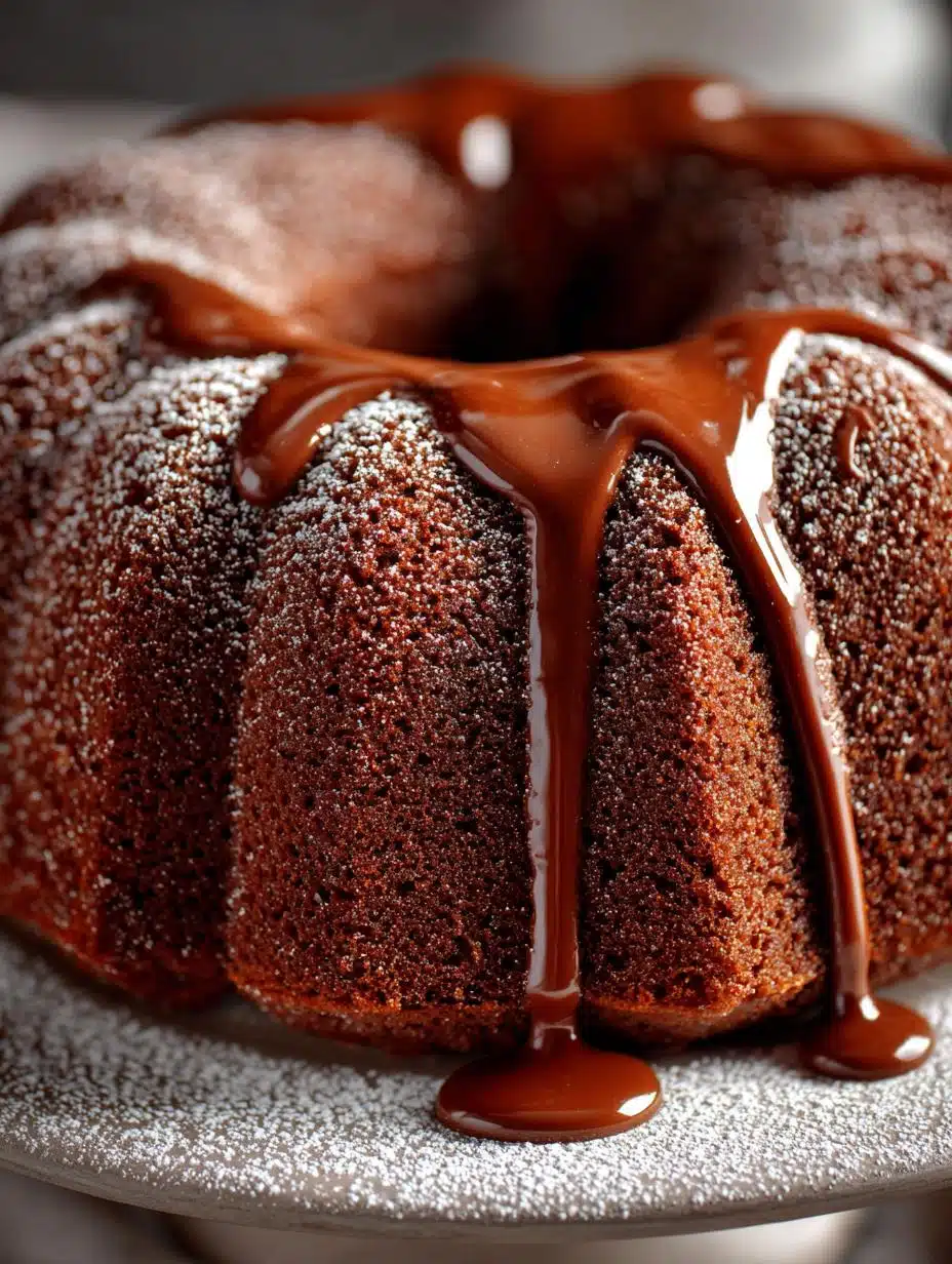 Indulge in 7 Secrets of Glossy Chocolate Pound Cake - Glossy Chocolate Pound Cake - additional detail