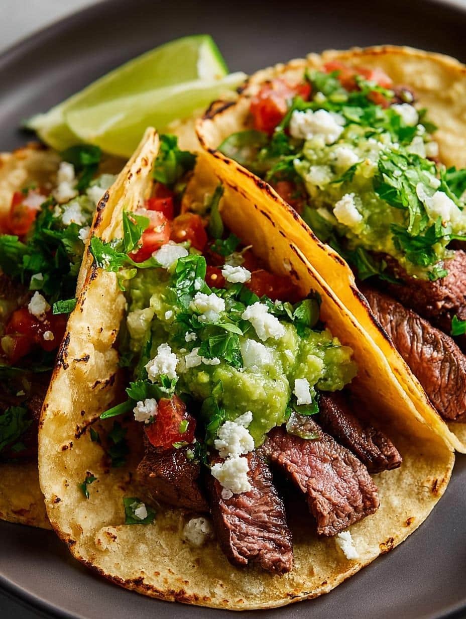 Grilled Steak Tacos with