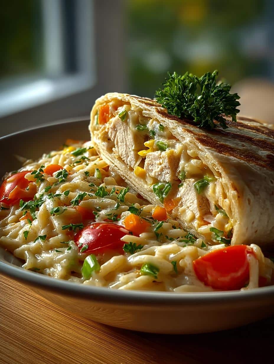 Healthy Chicken Crunch Wrap: A Guilt-Free Delight - Healthy Chicken Crunch Wrap - additional detail