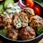 Healthy Greek Turkey Meatballs