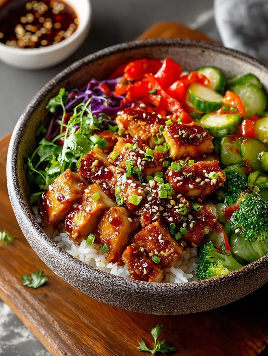 Healthy Teriyaki Chicken Bowl: A Quick, Flavorful Delight - Healthy Teriyaki Chicken Bowl - main visual representation