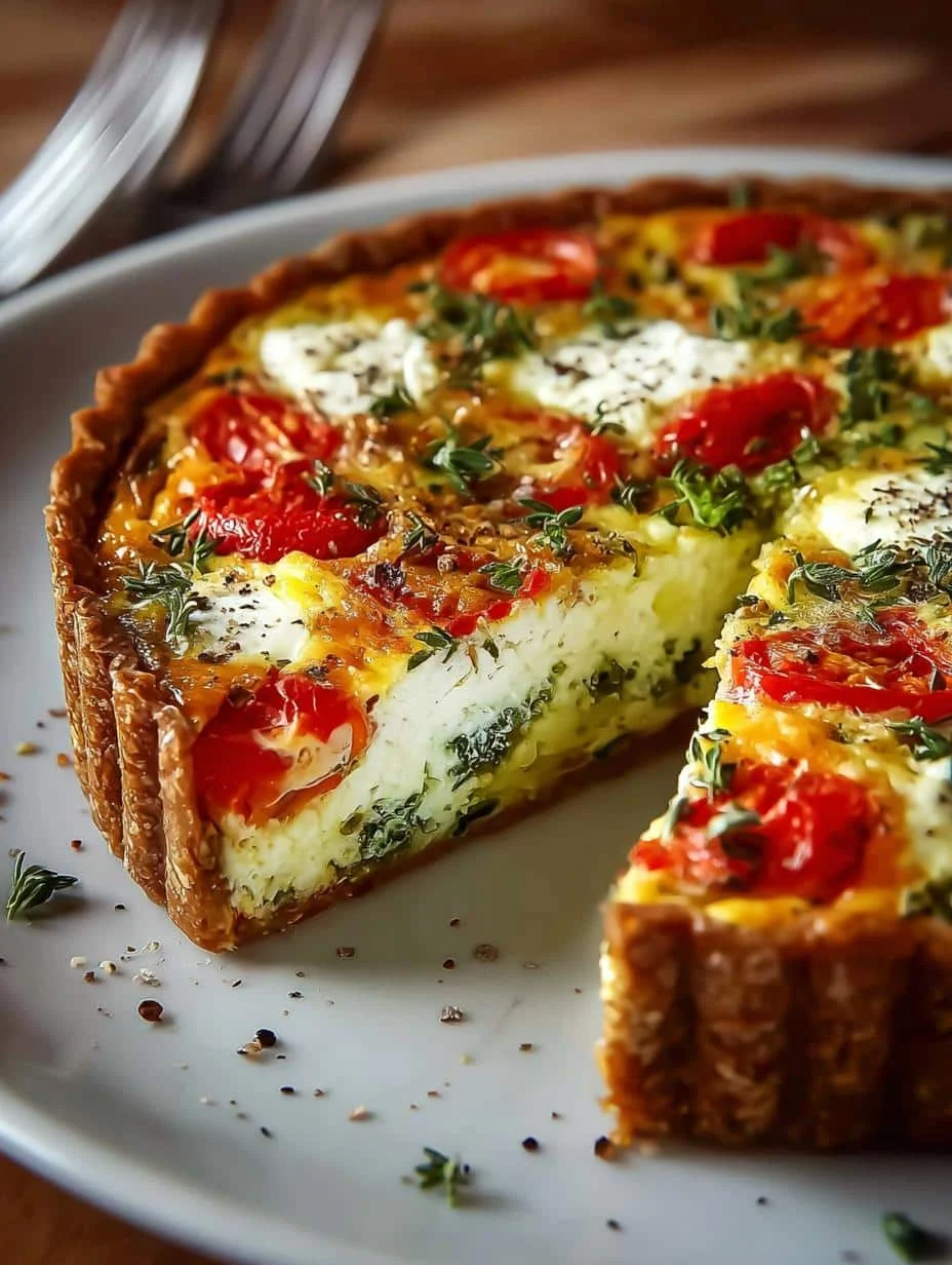 Healthy Vegetable Quiche