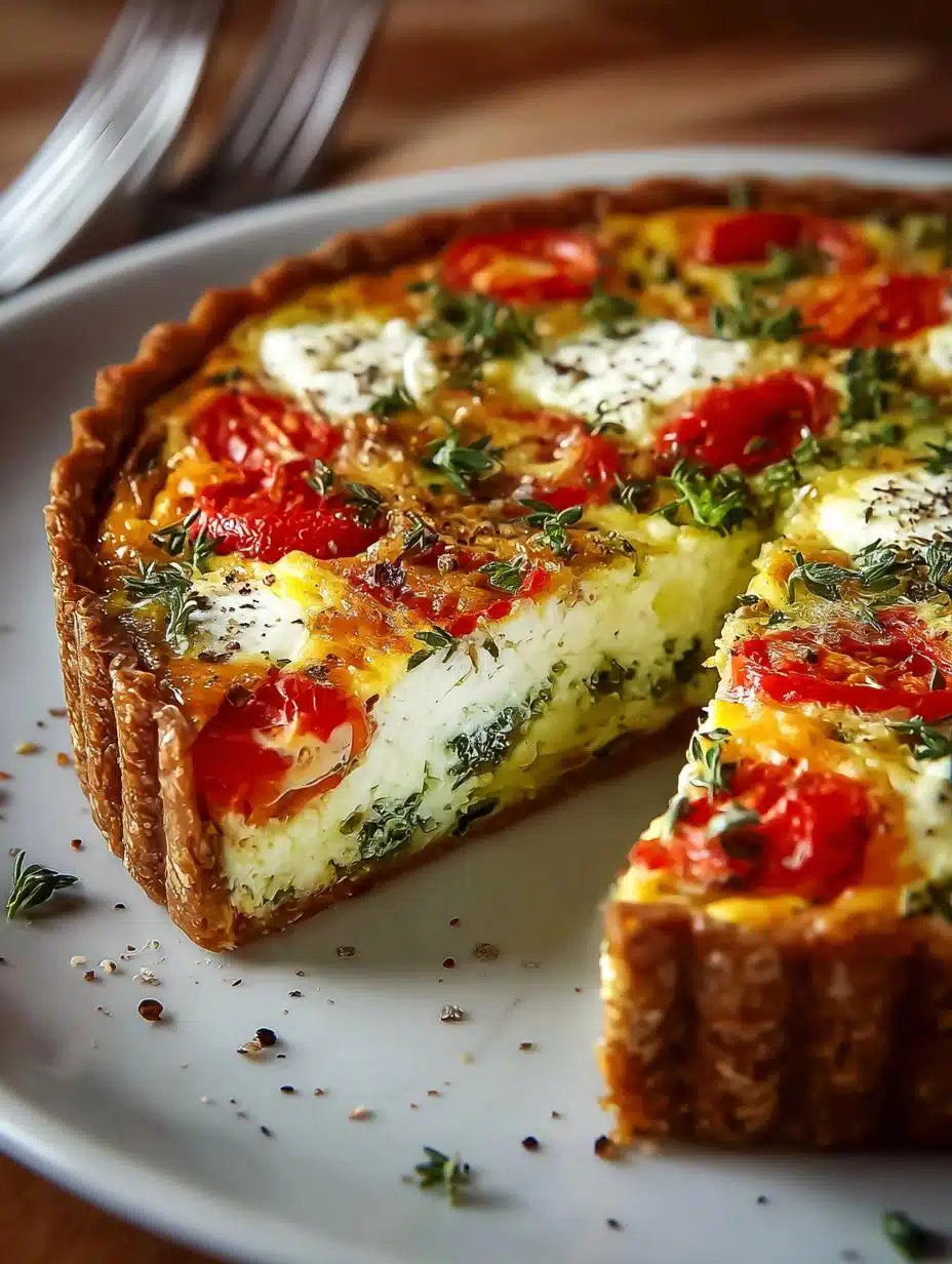 Healthy Vegetable Quiche