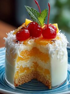 Indulgent Pina Colada Layer