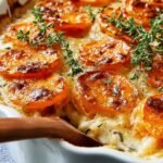 Indulgent Scalloped Sweet Potatoes