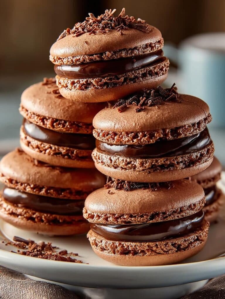 Irresistible Chocolate Macarons