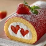 Irresistible Heart Roll Cake