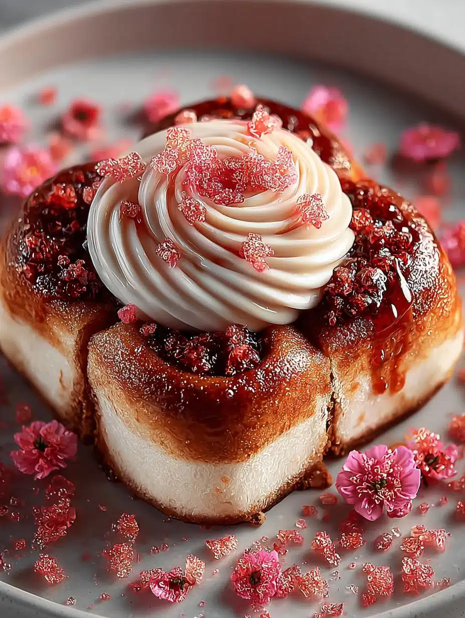 Irresistible Pink Velvet Cinnamon Rolls Recipe - Irresistible Pink Velvet Cinnamon - additional detail