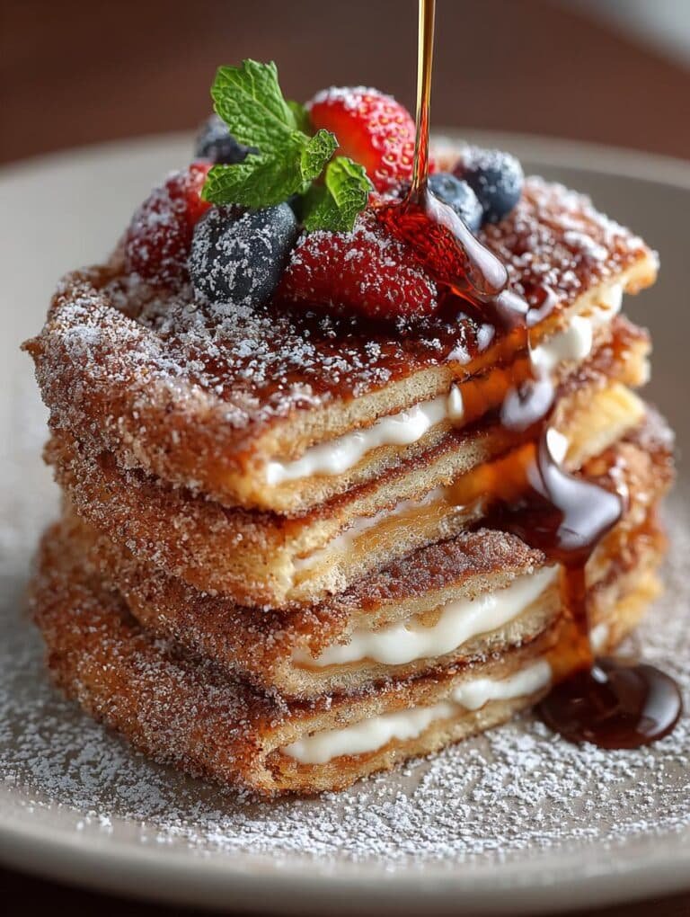 Irresistible Spanish Churro Pancakes