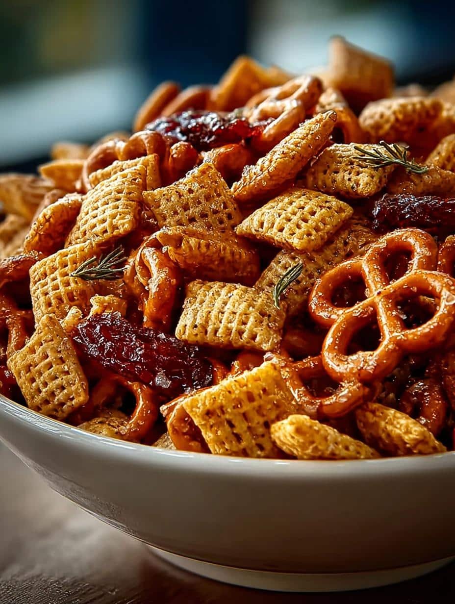 Irresistible Toffee Chex Mix: 12 Sweet Crunchy Treats - Irresistible Toffee Chex Mix - main visual representation