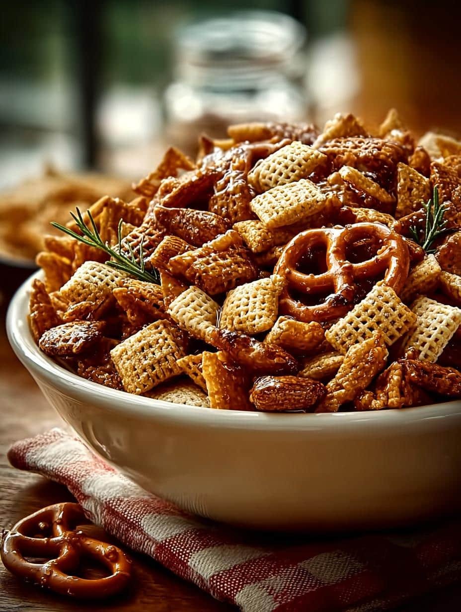Irresistible Toffee Chex Mix: 12 Sweet Crunchy Treats - Irresistible Toffee Chex Mix - additional detail