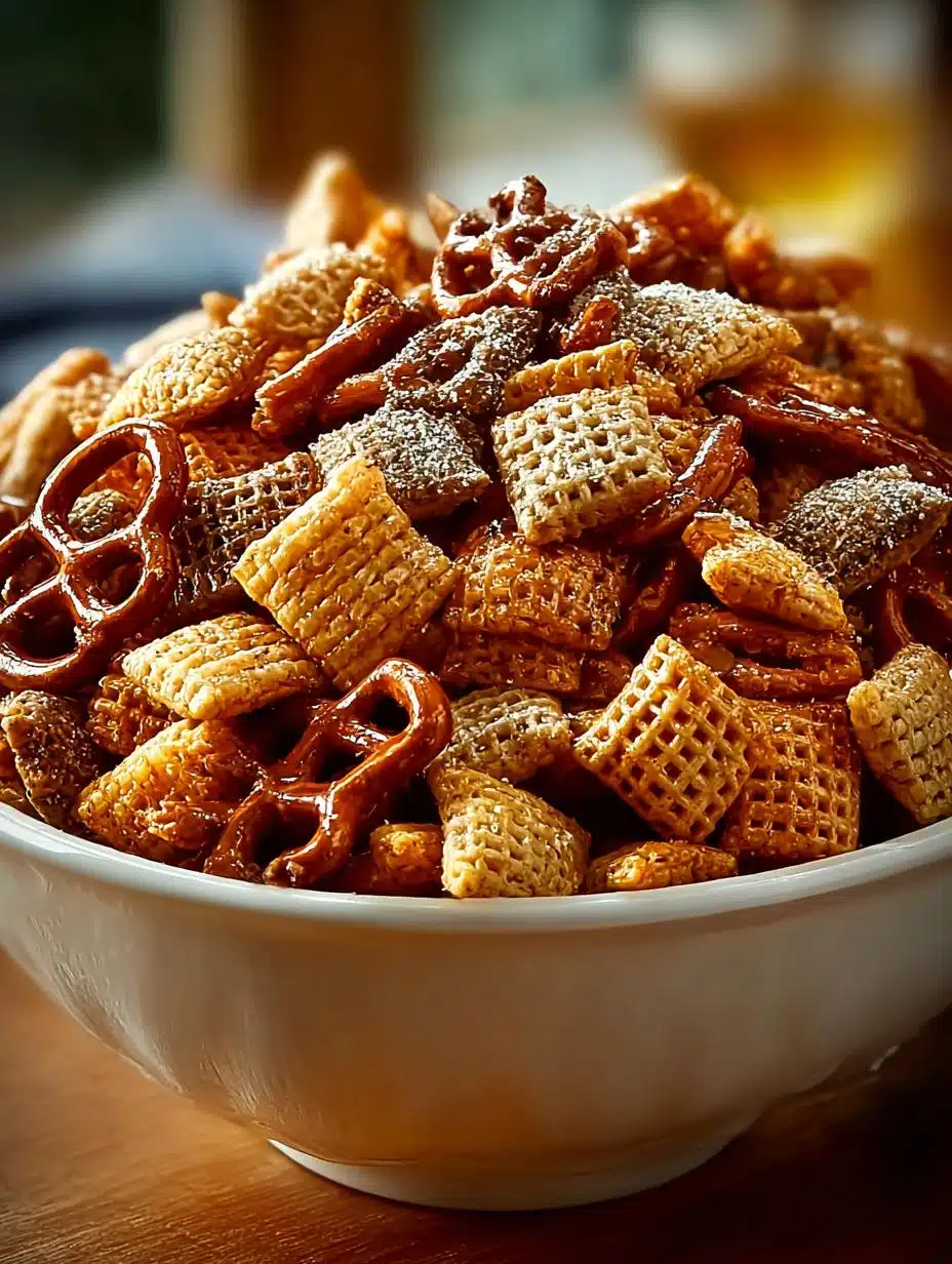Irresistible Toffee Chex Mix: 12 Sweet Crunchy Treats 1 Irresistible Toffee Chex Mix