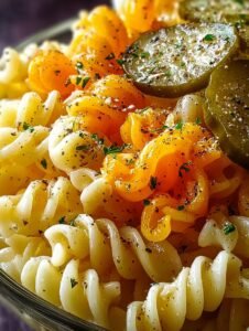 Irresistibly Tangy Pickle Pasta
