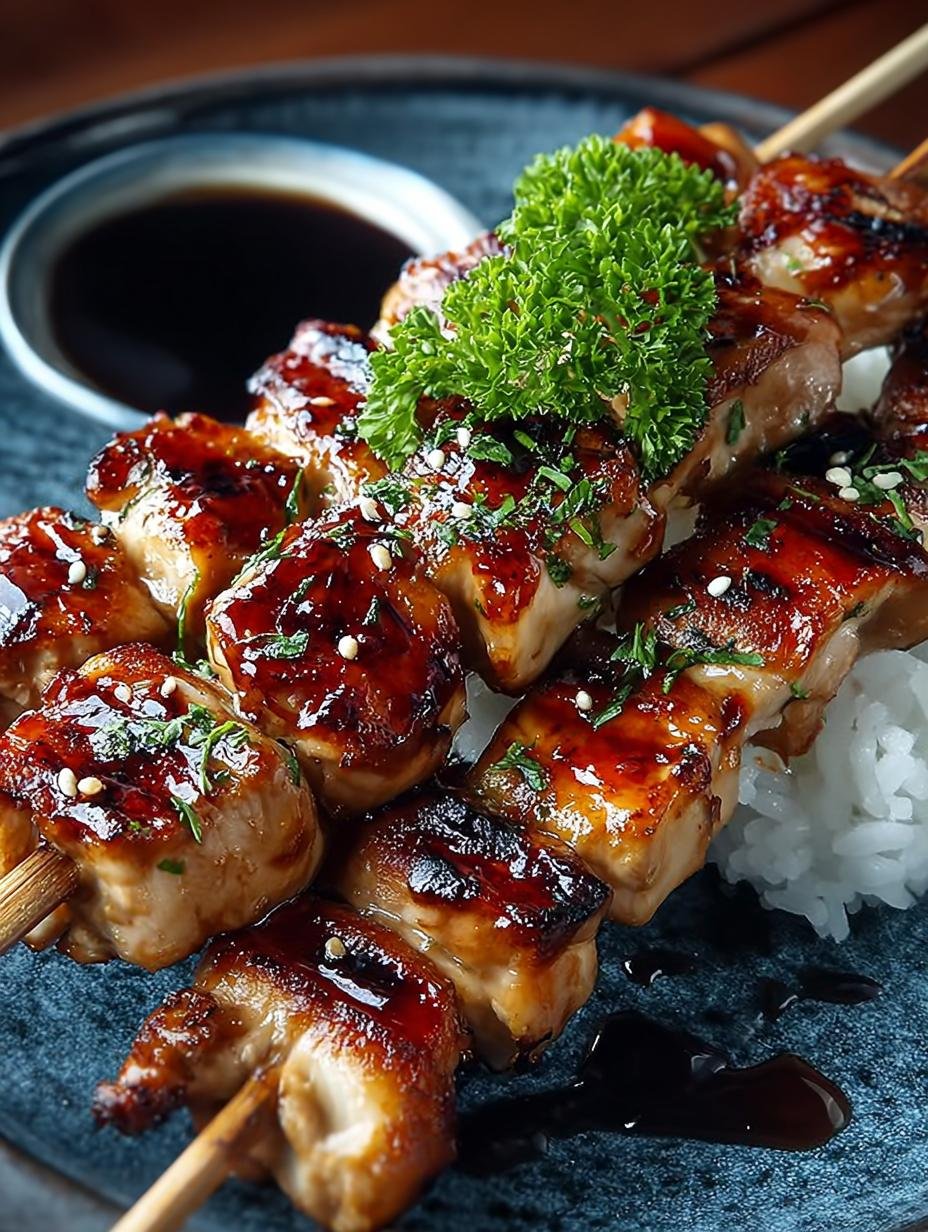 Savor Irresistible Japanese Chicken Yakitori at Home - Japanese Chicken Yakitori - main visual representation