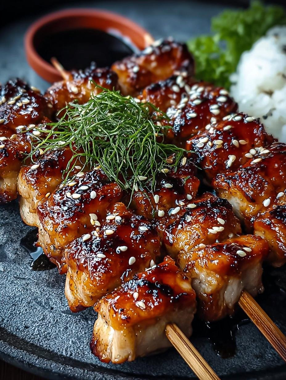 Savor Irresistible Japanese Chicken Yakitori at Home - Japanese Chicken Yakitori - additional detail