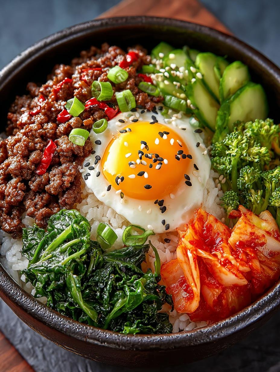 Delicious Korean Ground Beef Bowl Recipe for Dinner - Korean Ground Beef Bowl - main visual representation