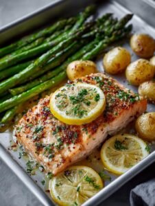 Lemon Garlic Butter Salmon