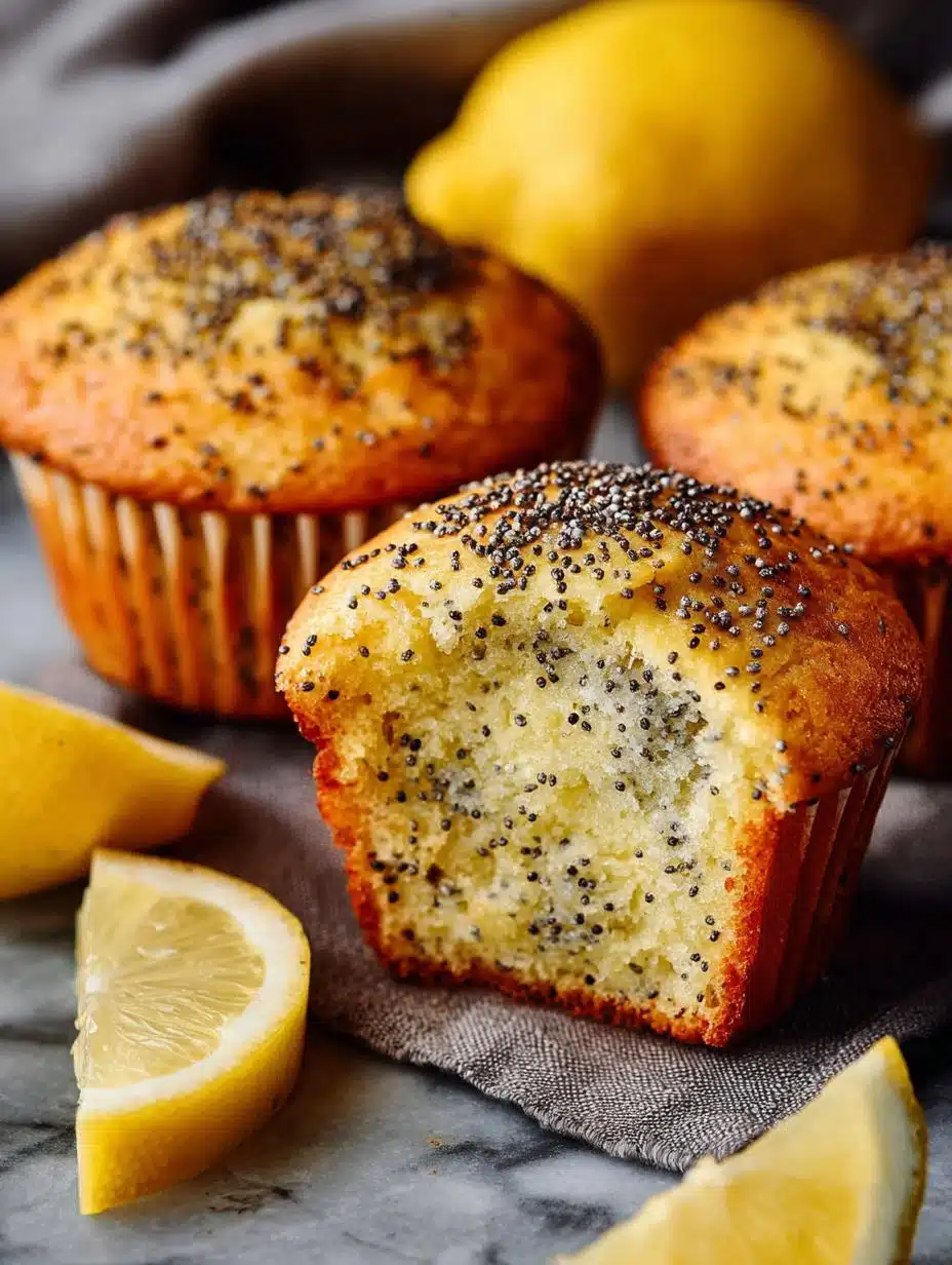 Lemon Poppy Seed Muffins