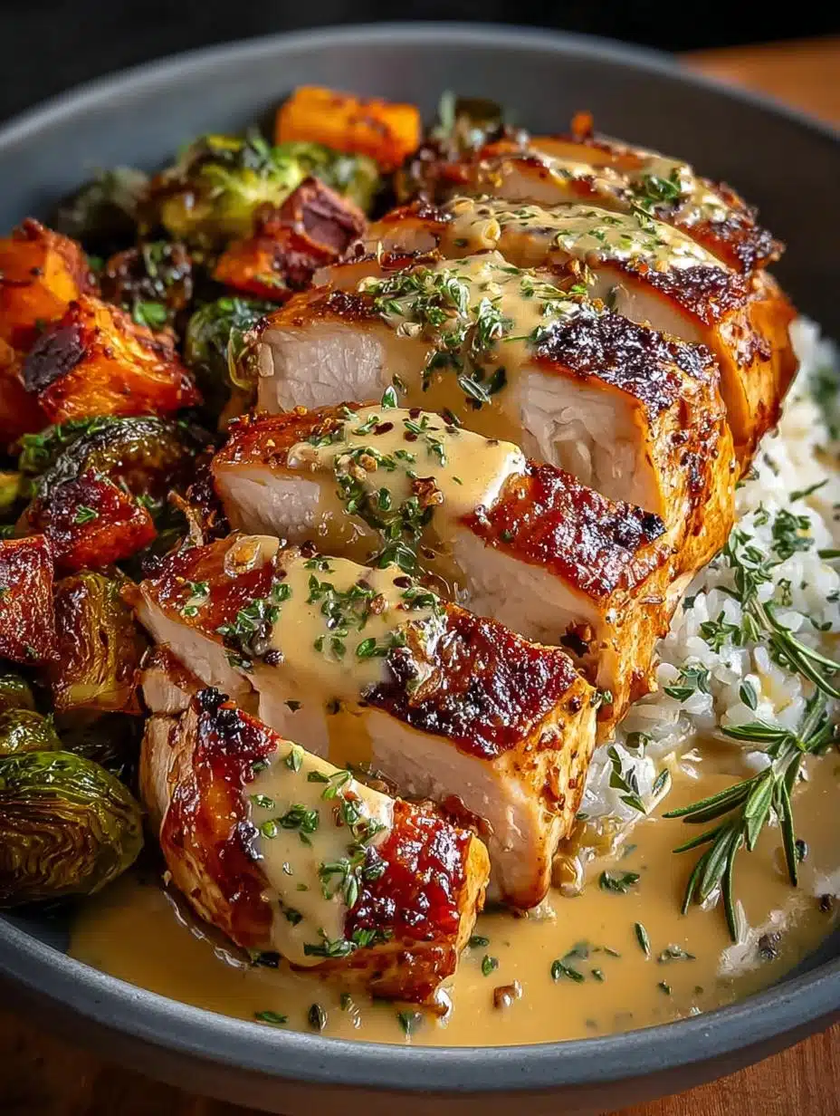 Maple Dijon Chicken Sweet Potato Bowls to Savor - Maple Dijon Chicken Sweet - additional detail