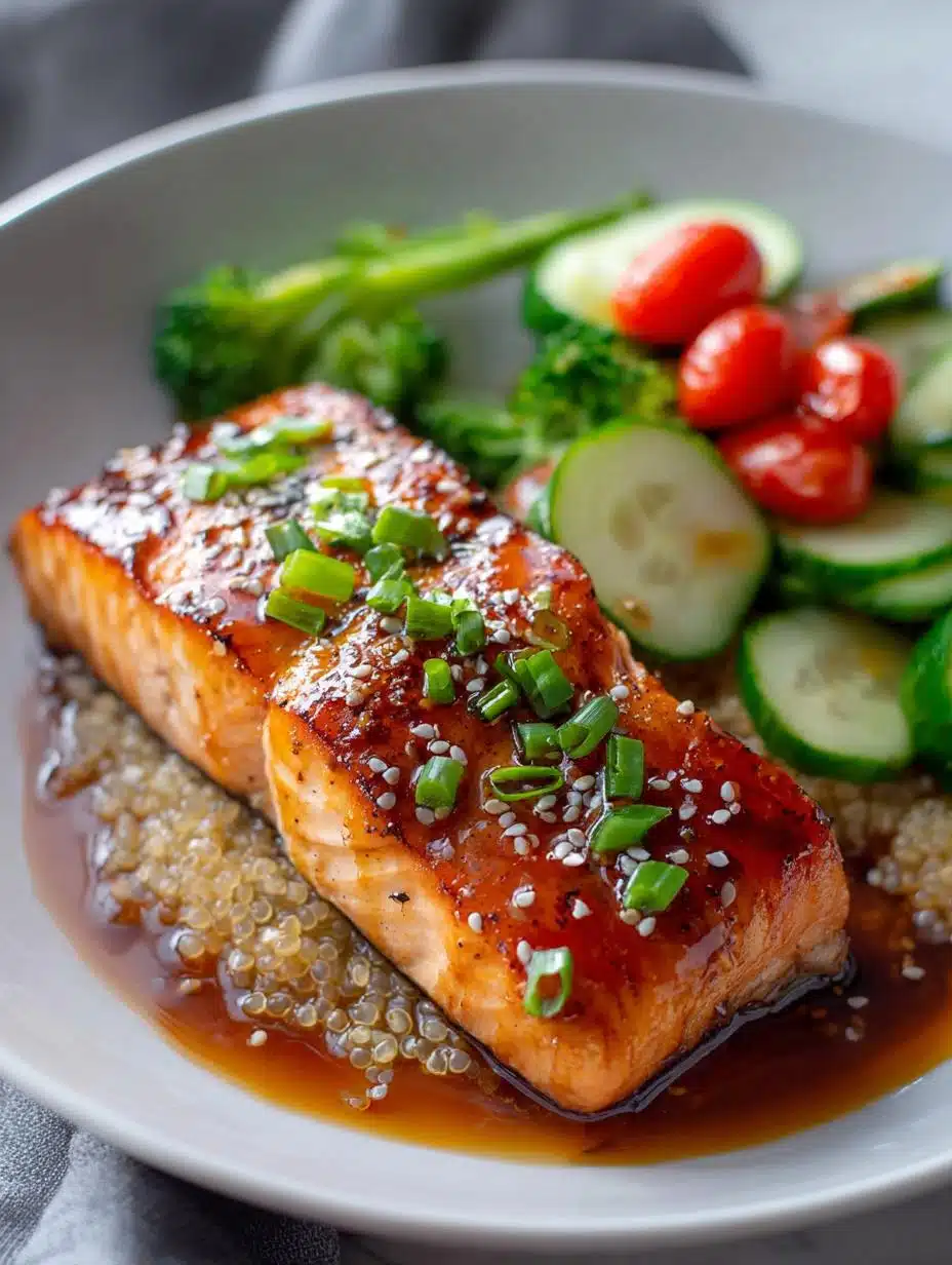 Maple Glazed Salmon