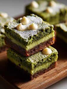 Matcha White Chocolate Brownies: 10 Irresistible Treats 6 Matcha White Chocolate Brownies