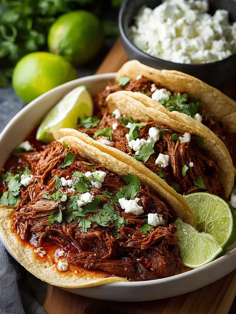 Mexican Shredded Beef Tacos