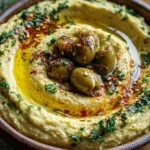 Savory Olive Hummus: 5-Minute Vegan Delight 4 Olive Hummus