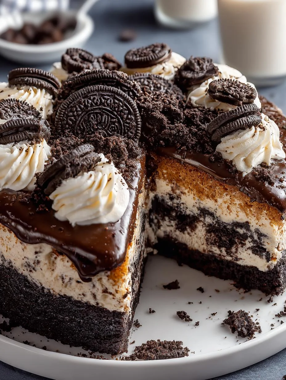 Oreo Cookie Cake: 5 Reasons to Love This Delightful Dessert - Oreo Cookie Cake - additional detail