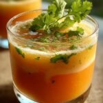 Papaya Cilantro Agua Fresca