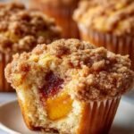 Peach Streusel Muffins