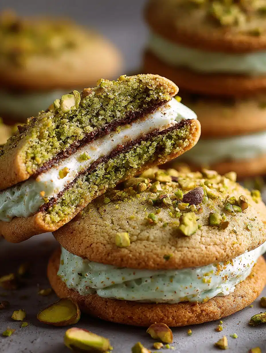 Pistachio Cream Filled Cookies: 5 Irresistible Treats - Pistachio Cream Filled Cookies - main visual representation