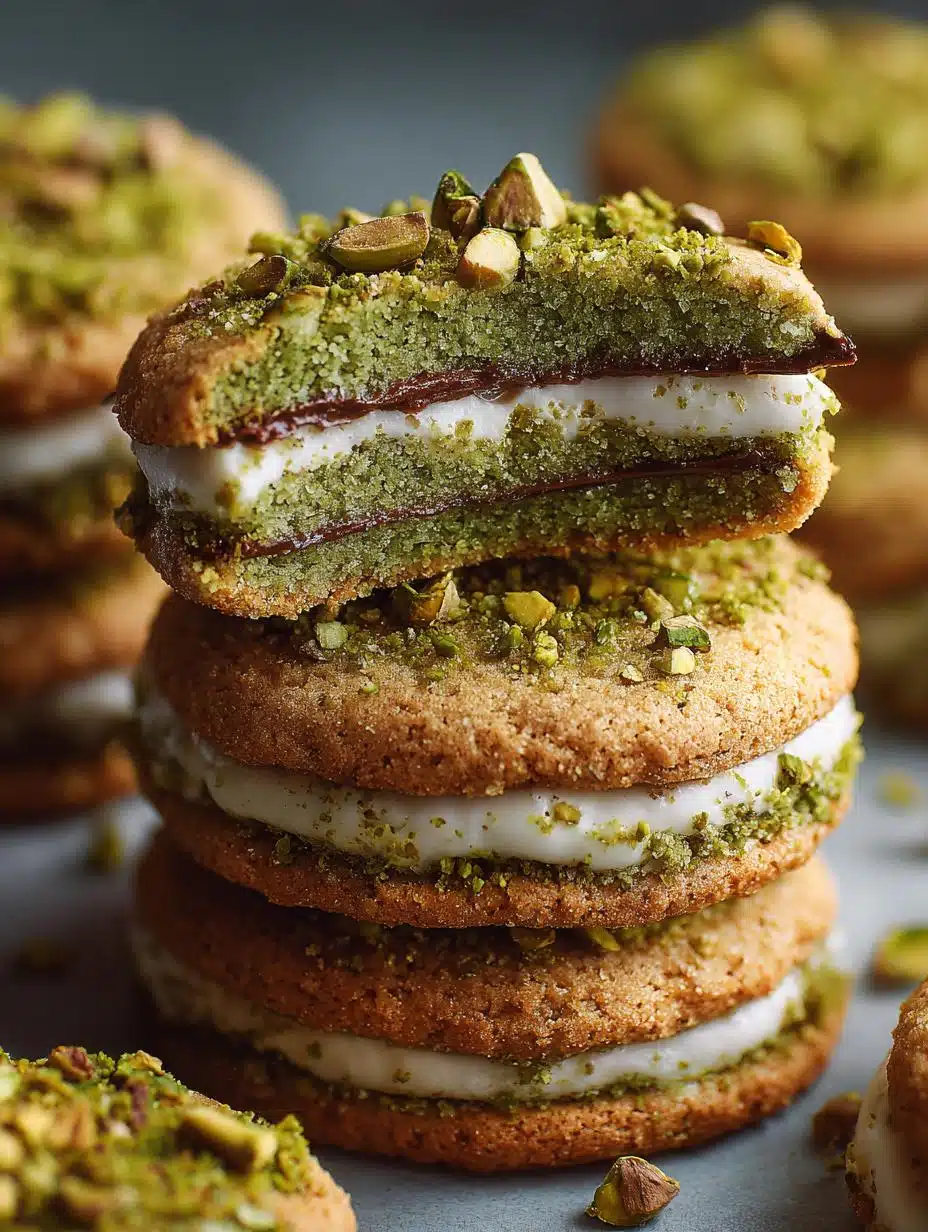 Pistachio Cream Filled Cookies: 5 Irresistible Treats - Pistachio Cream Filled Cookies - additional detail