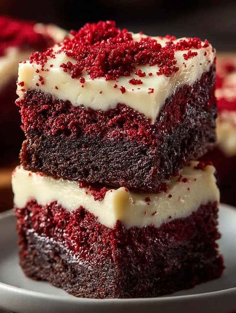 Red Velvet Brownies