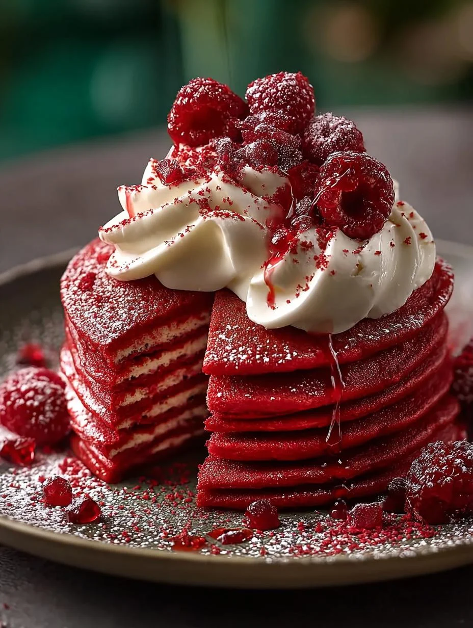 Red Velvet Pancakes: 6 Secrets to Fluffy Perfection - Red Velvet Pancakes - main visual representation