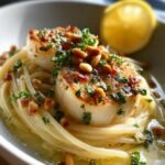 Saffron Garlic Pine Nut