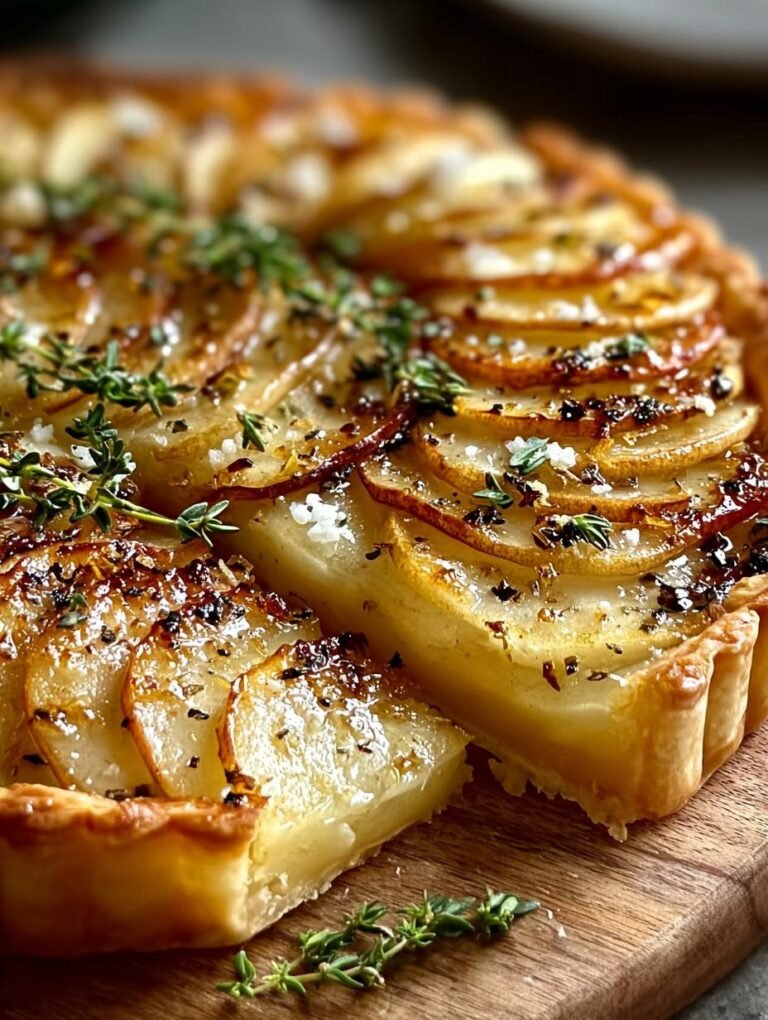 Savory Apple Thyme Tart