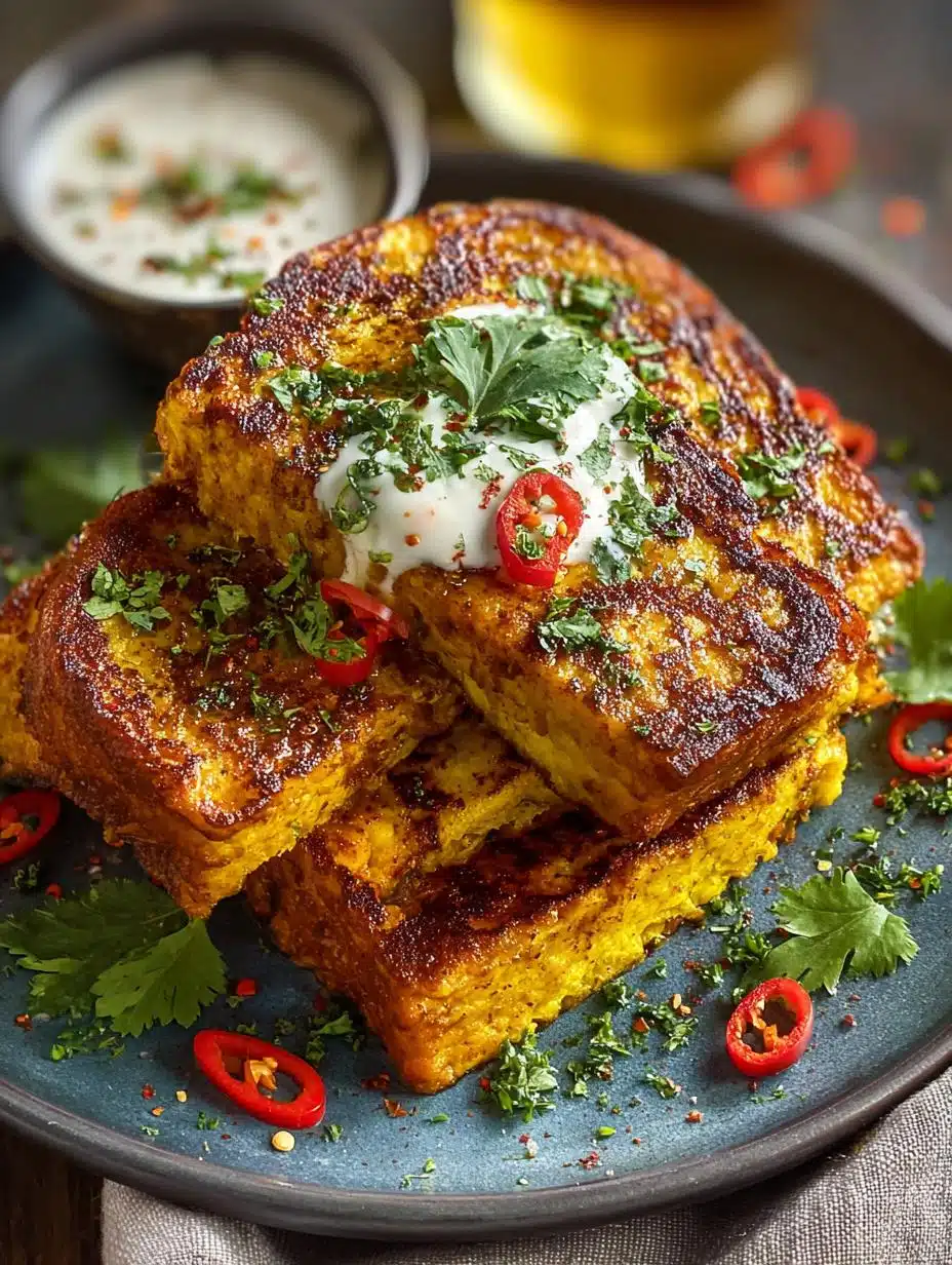 Savory Masala French Toast