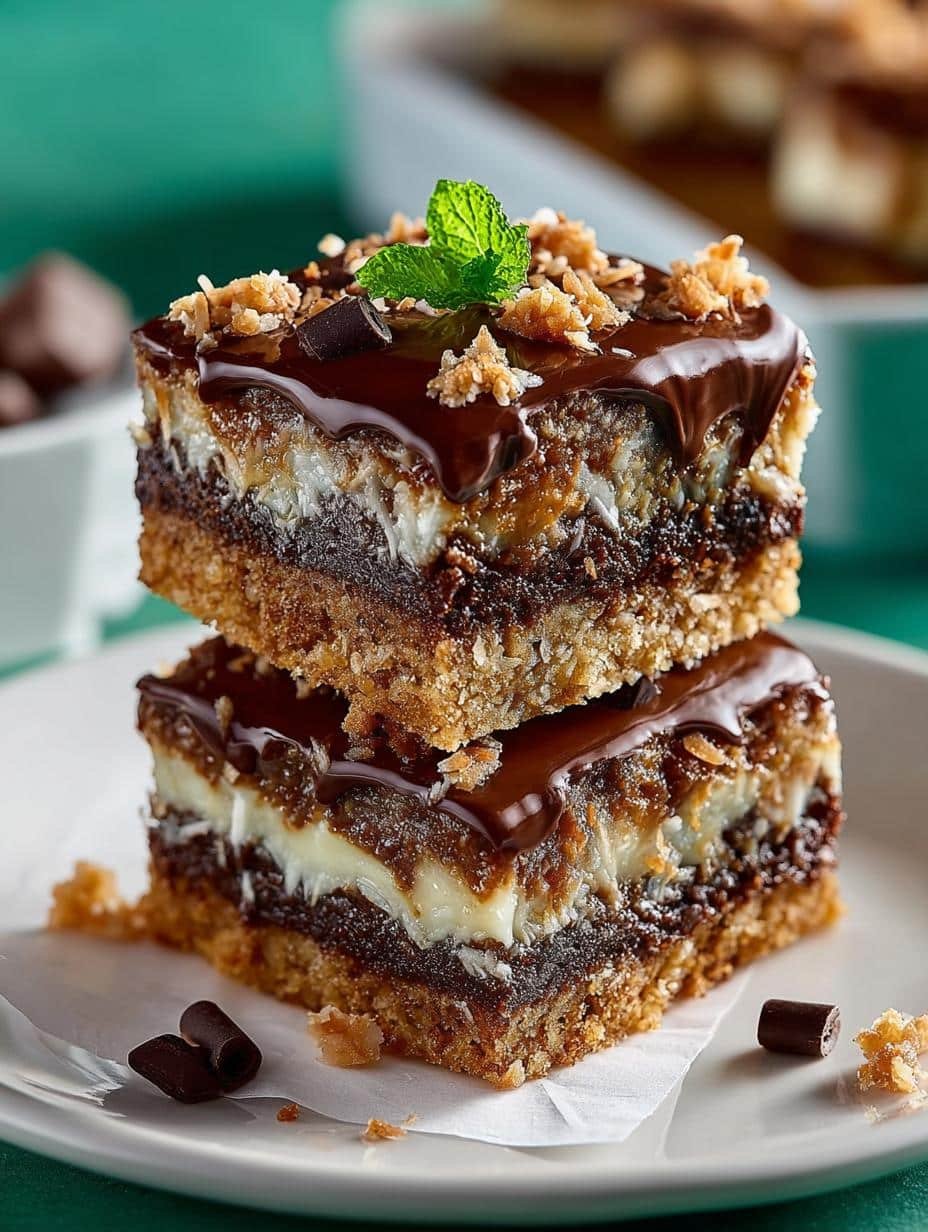 Six Layer Chocolate Coconut
