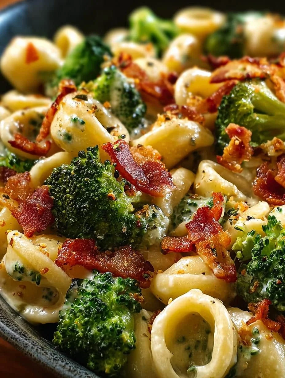 Spicy Bacon Broccoli Orecchiette: 5-Minute Comfort Dish - Spicy Bacon Broccoli Orecchiette - main visual representation