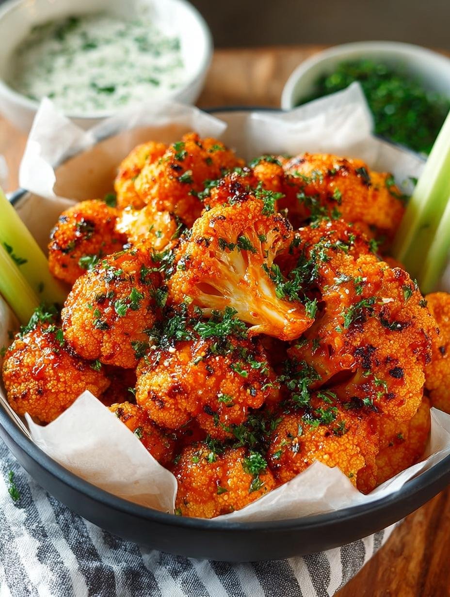 Spicy Buffalo Cauliflower Bites: 5 Irresistible Recipes - Spicy Buffalo Cauliflower Bites - main visual representation