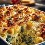 Spinach Artichoke Macaroni Cheese