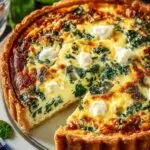 Spinach Feta Quiche