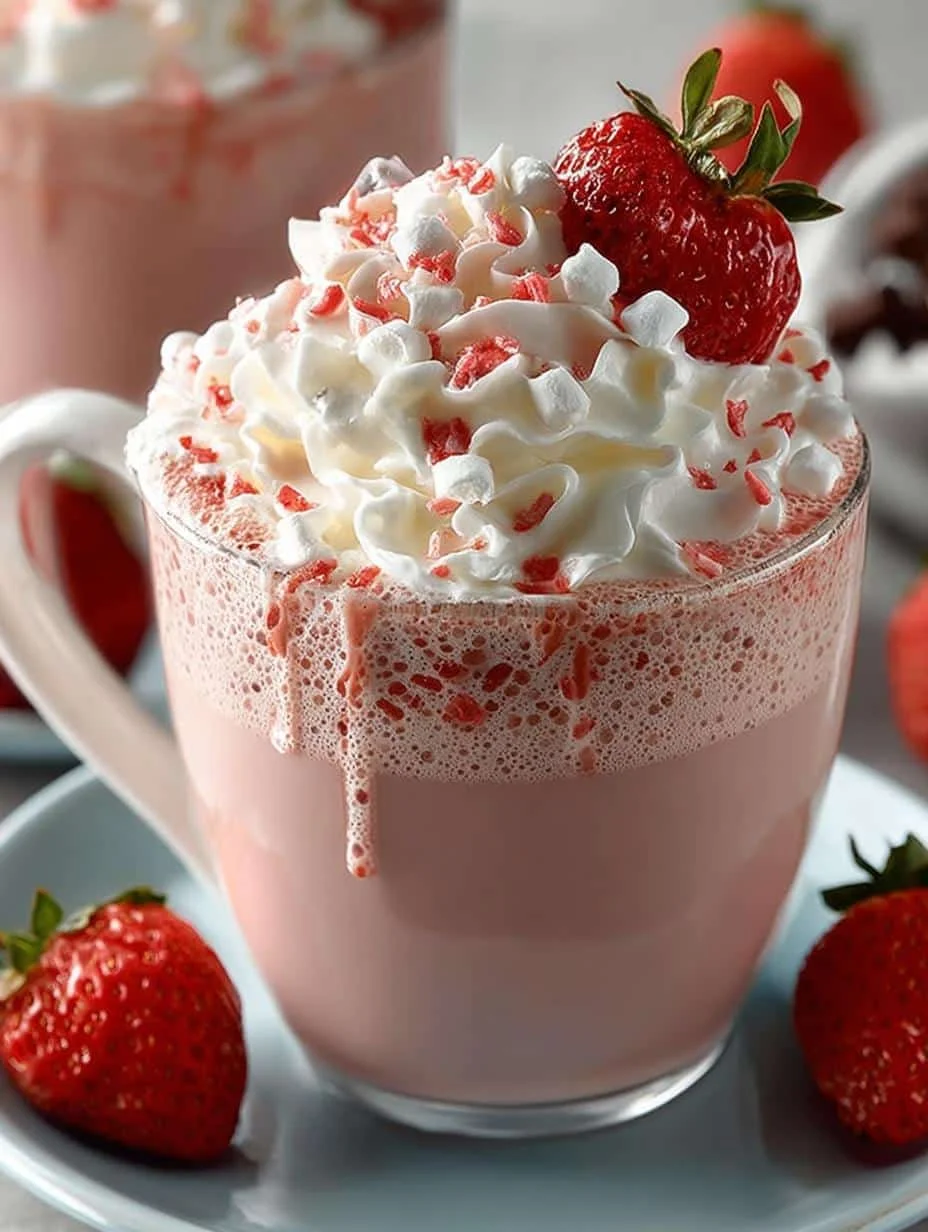 Strawberry Hot Chocolate: 5 Reasons to Indulge Today - Strawberry Hot Chocolate - additional detail
