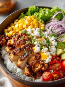 Street Corn Chicken Rice