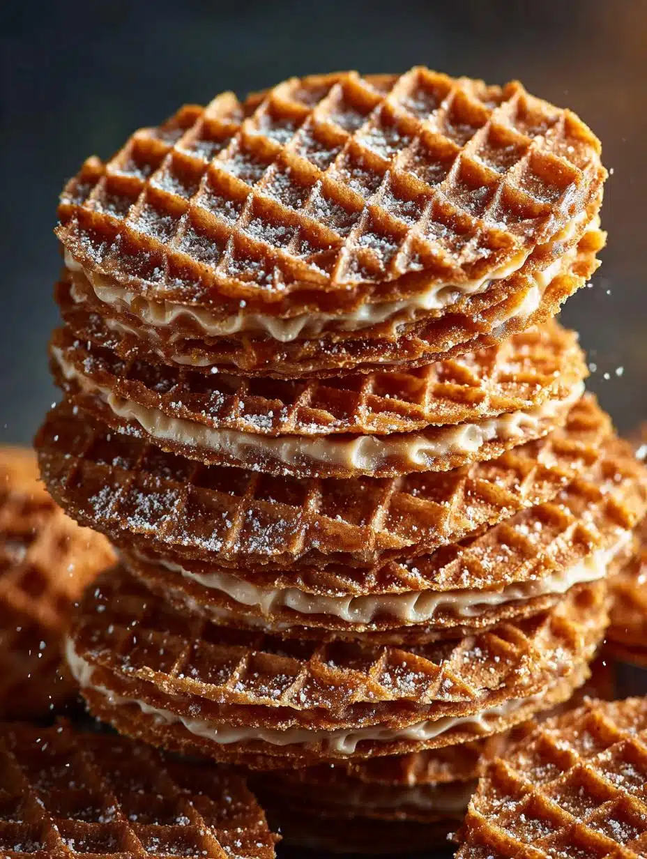 Delicious Stroopwafels: 24 Homemade Caramel Treats - Stroopwafels - additional detail